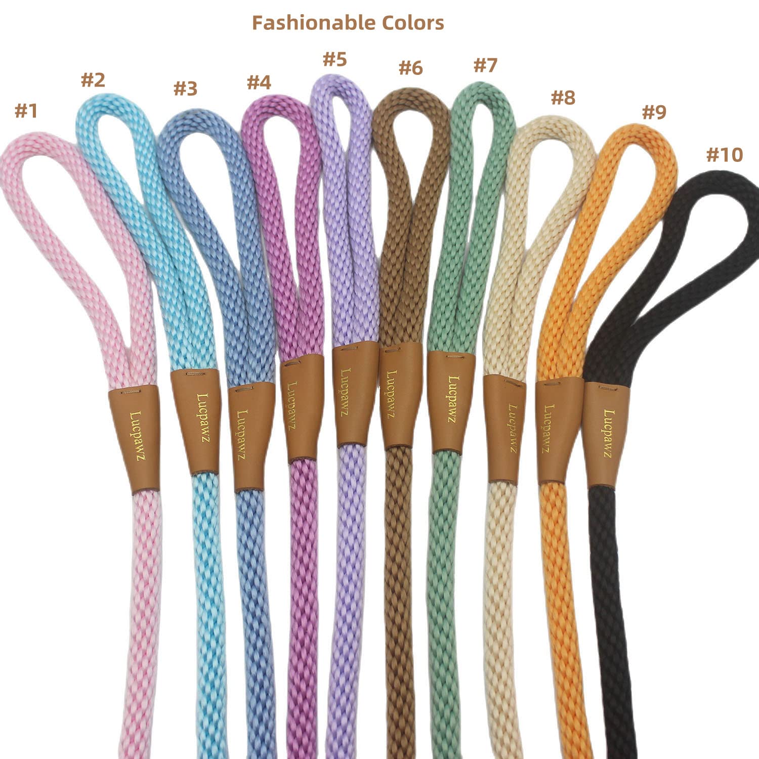 Lucpawz cuerda de polipropileno suave para tacto agradable.
