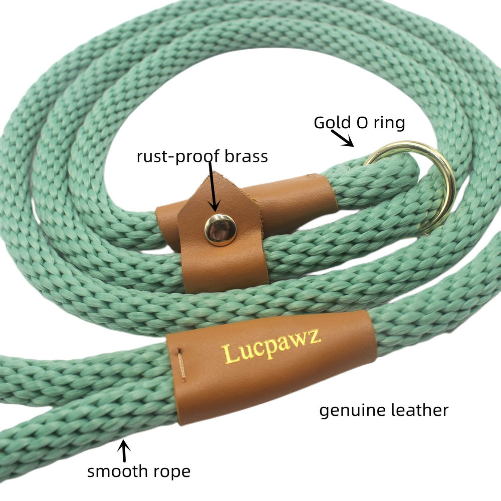 Lucpawz cuerda suave y duradera mejora la comodidad durante entrenamientos.