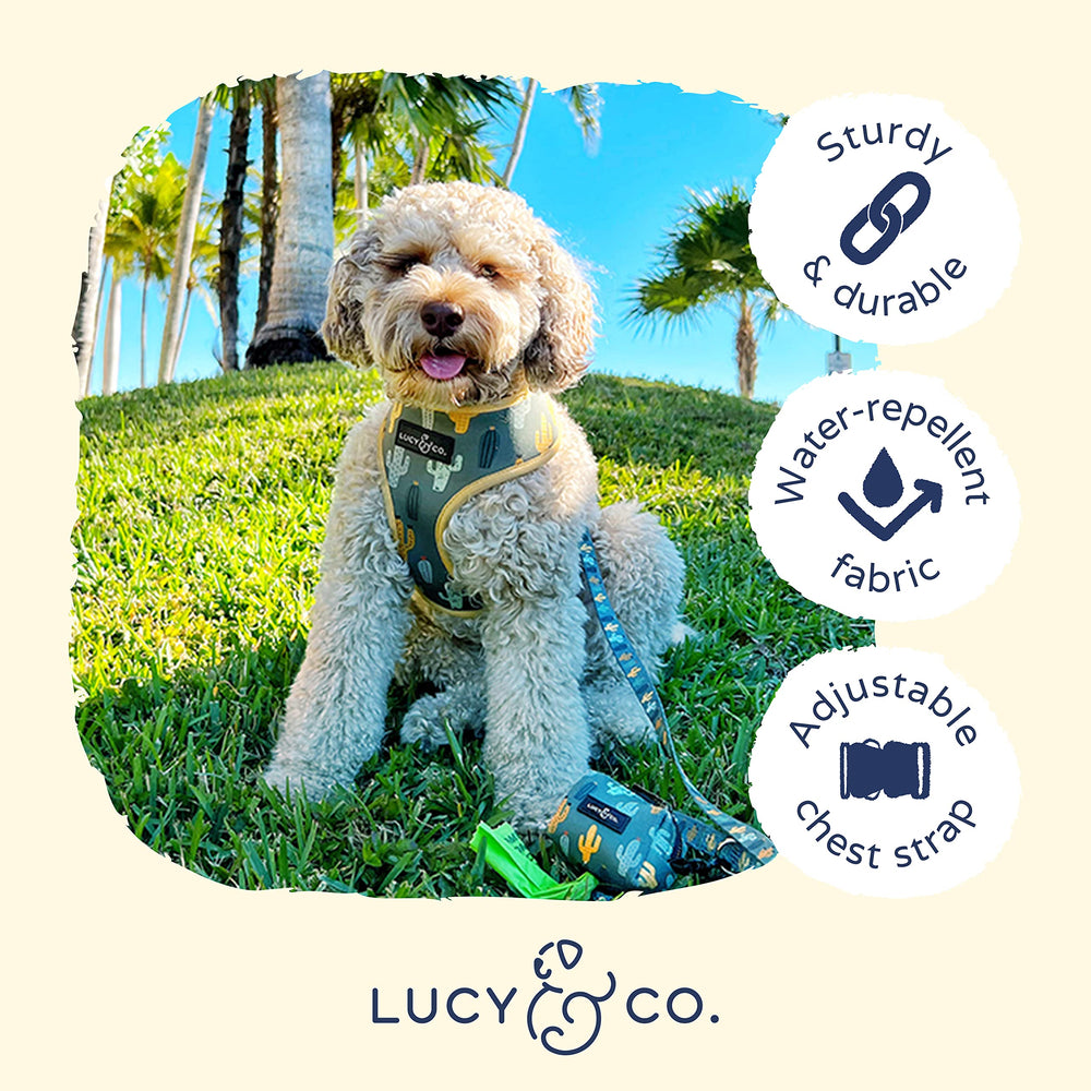 Arnés Lucy & Co diseño ergonómico para paseos diarios con ajuste cómodo