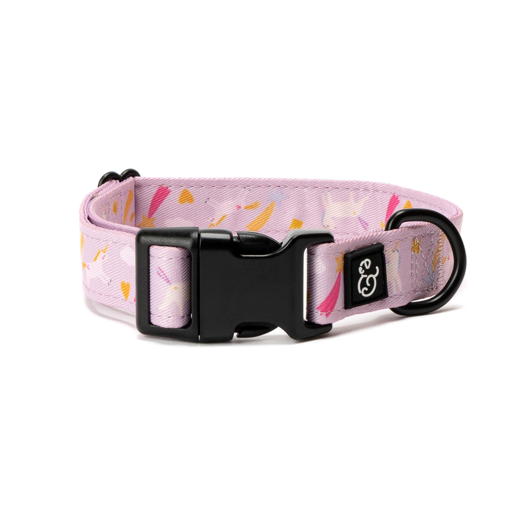 Lucy & Co. Unicorn Magic collar, hebilla de metal duradera para uso diario.