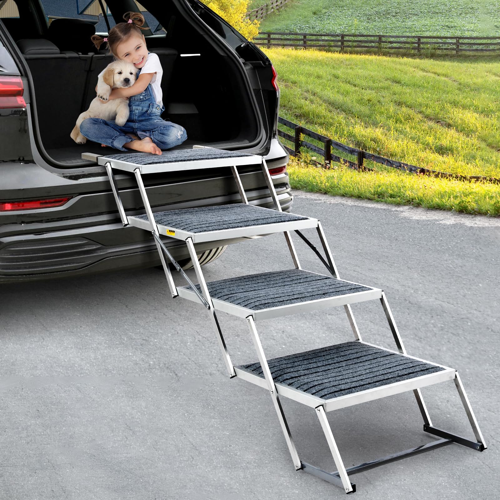 LUFFWELL escalera para uso interior y exterior, ideal para cama.