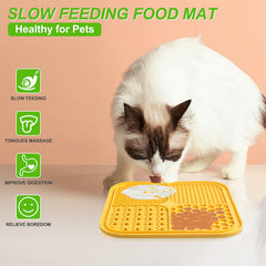 Lukito Lick Mat de silicona alimentaria resistente para lamido seguro y duradero.