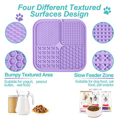 Lukito Lick Mat con texturas lentas para sesiones de lamido prolongadas.
