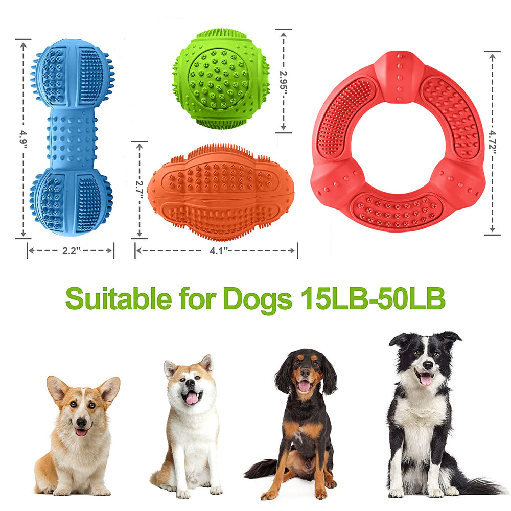 Regalo duradero Lukito para perros, diversión y cuidado dental.