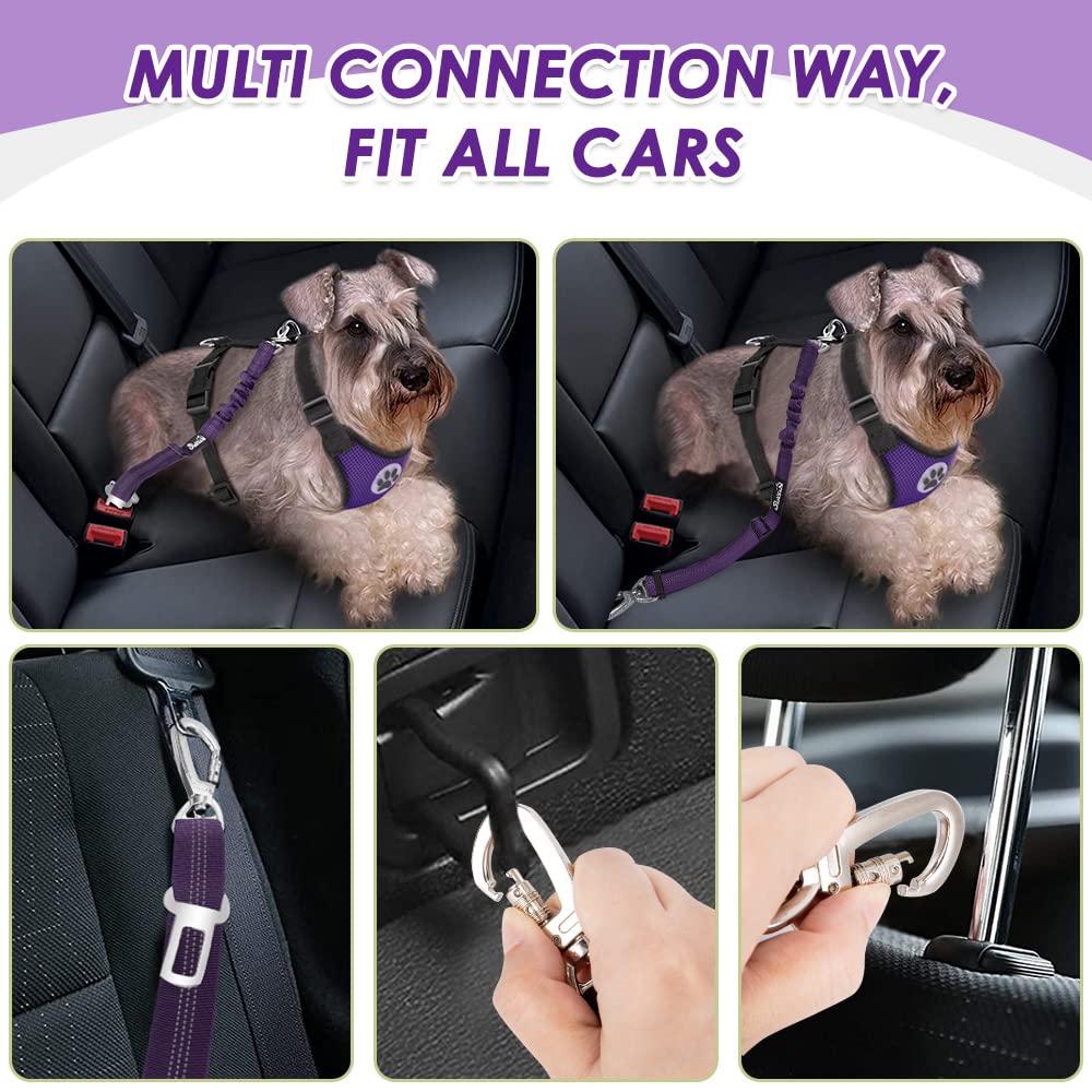 Lukovee arnes perro coche malla respirante para mayor comodidad
