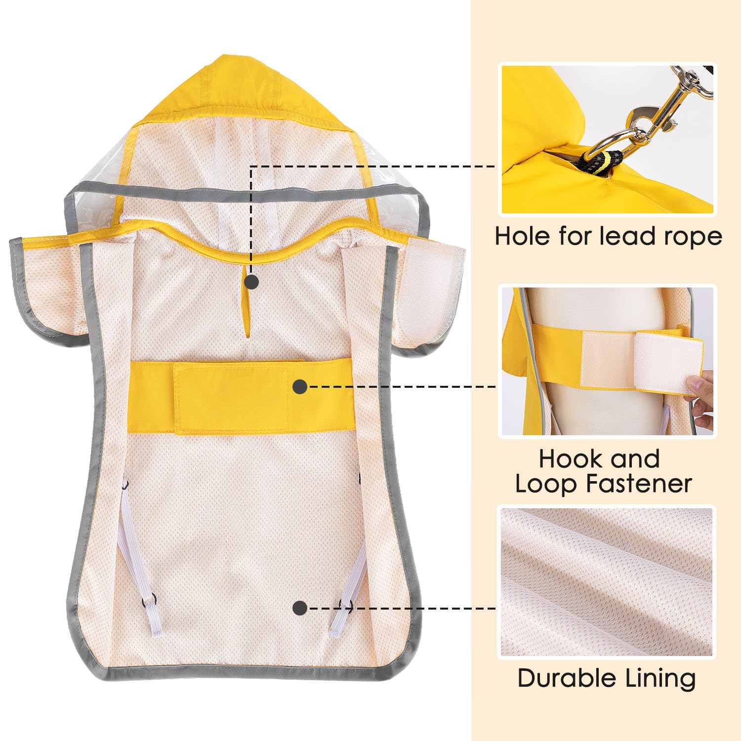 Lukovee impermeable para perros en tallas variadas para todos los tamaños