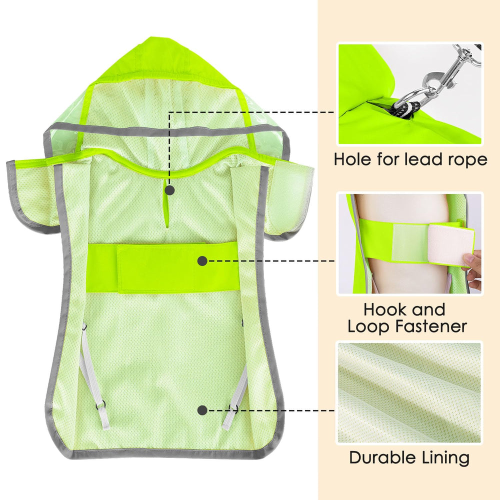 Lukovee talla XS-XXXL; se adapta a perros de todos los tamaños.