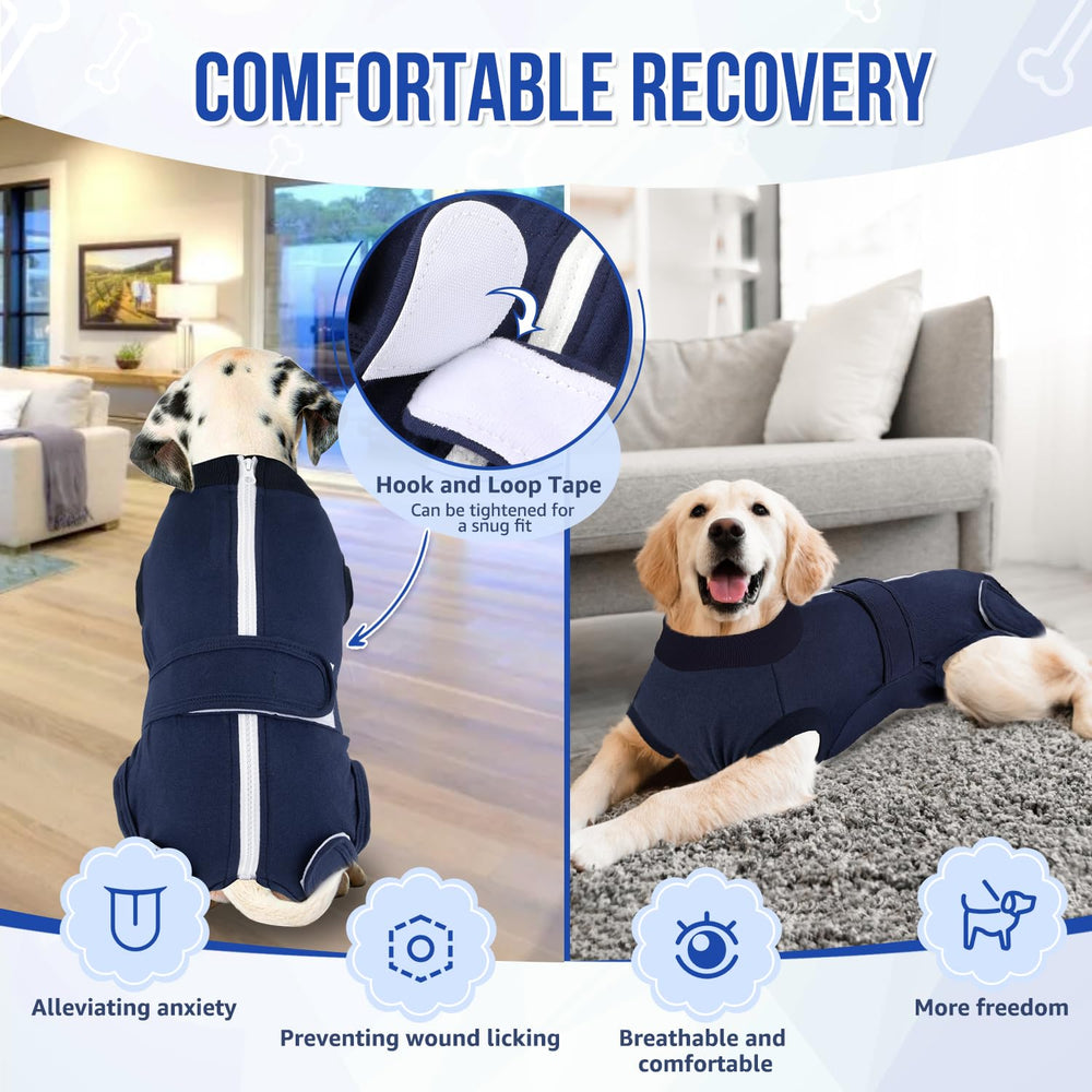 Lukovee recovery suit para perros, disponible en varios tamaños