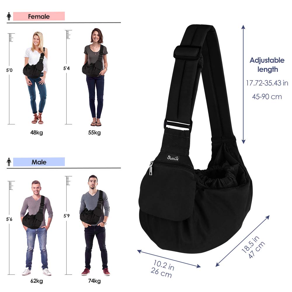 Portador Lukovee lavable a máquina para limpieza rápida y fácil.