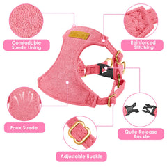 Tejido algodón-suedé Lukovee en rosa, suave para piel sensible.
