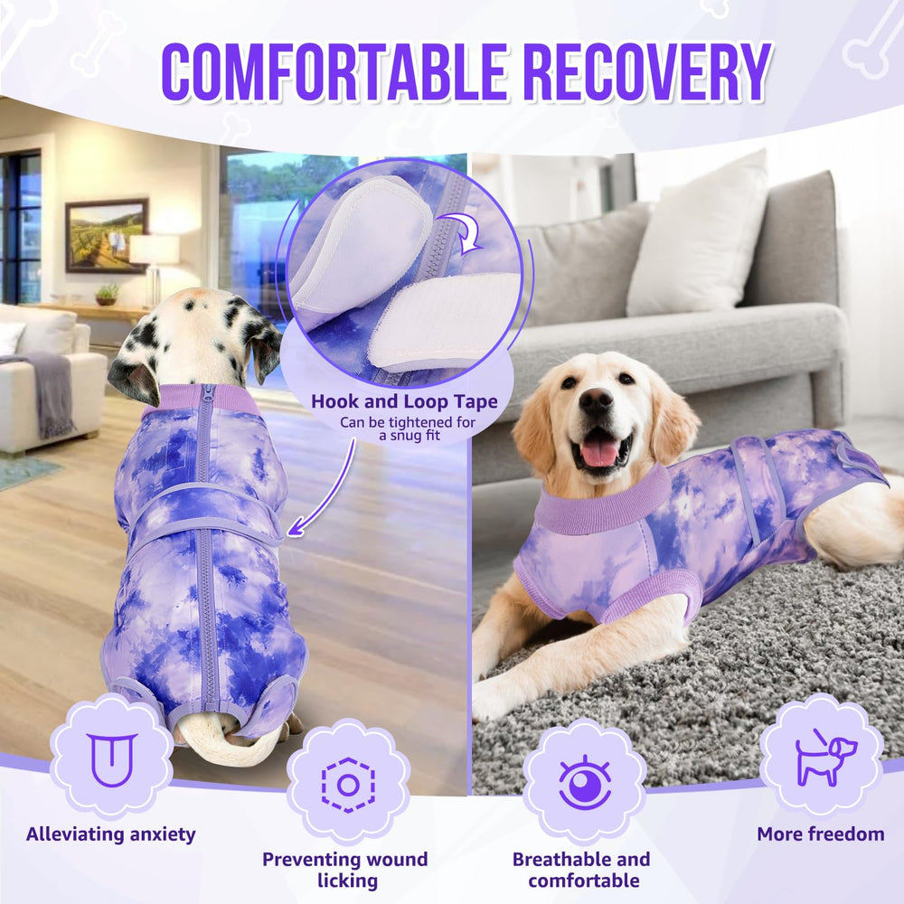Lukovee Traje de Recuperación, tejido transpirable para menos estrés.