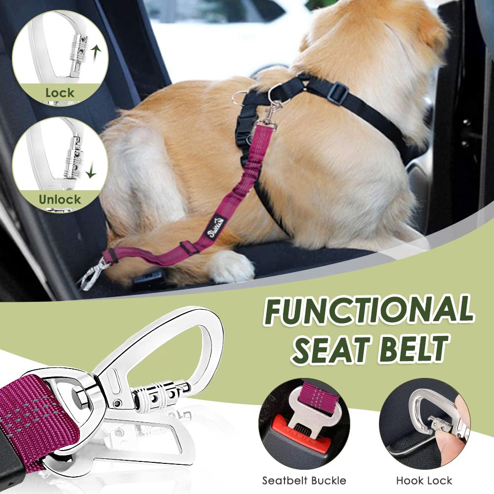 Lukovee uso-viaje-perro-dentro-coche, seguridad durante el traslado.