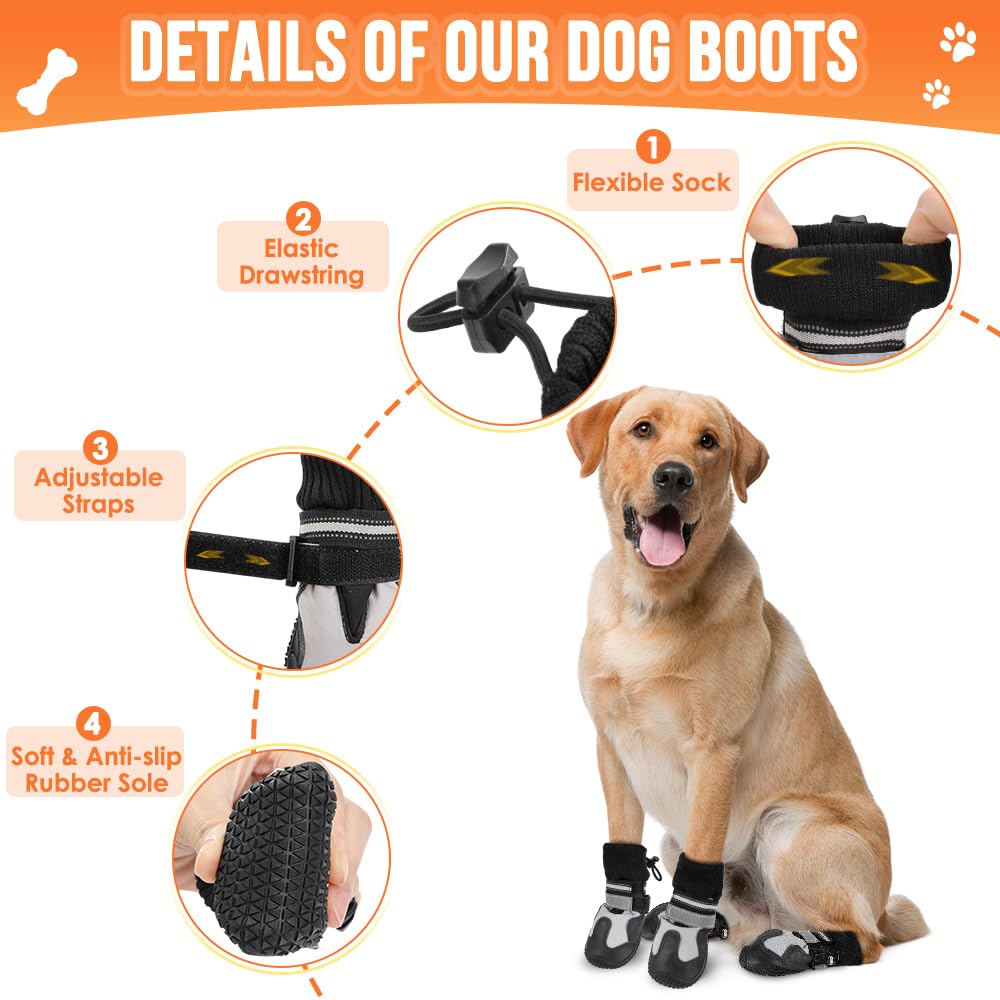 Lukovee zapato para perro, suela antideslizante para superficies seguras.