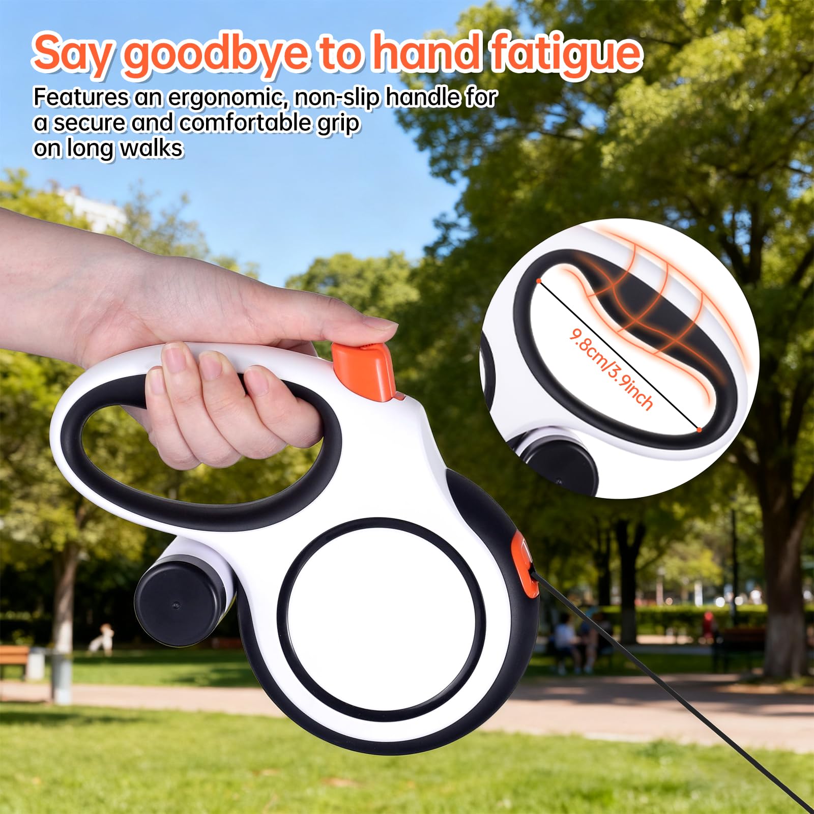LULUPET uso exterior: ideal para parques y senderos con clima variable