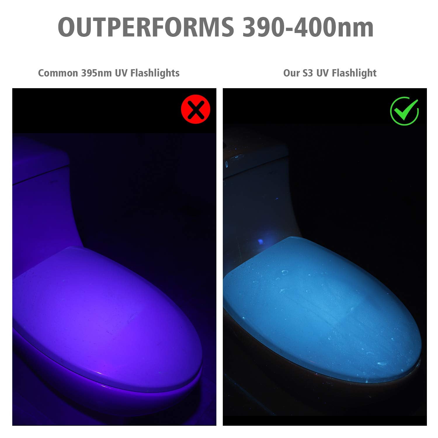 LUMENSHOOTER S3 minerales fluorescentes en rocas visibles