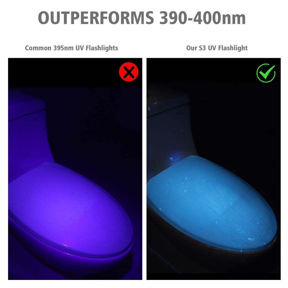 LUMENSHOOTER S3 minerales fluorescentes en rocas visibles