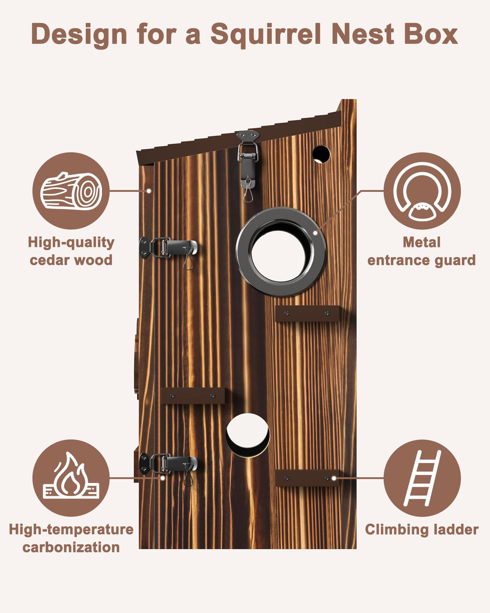 LuminiCam sin luz LED, comportamiento natural sin perturbaciones.