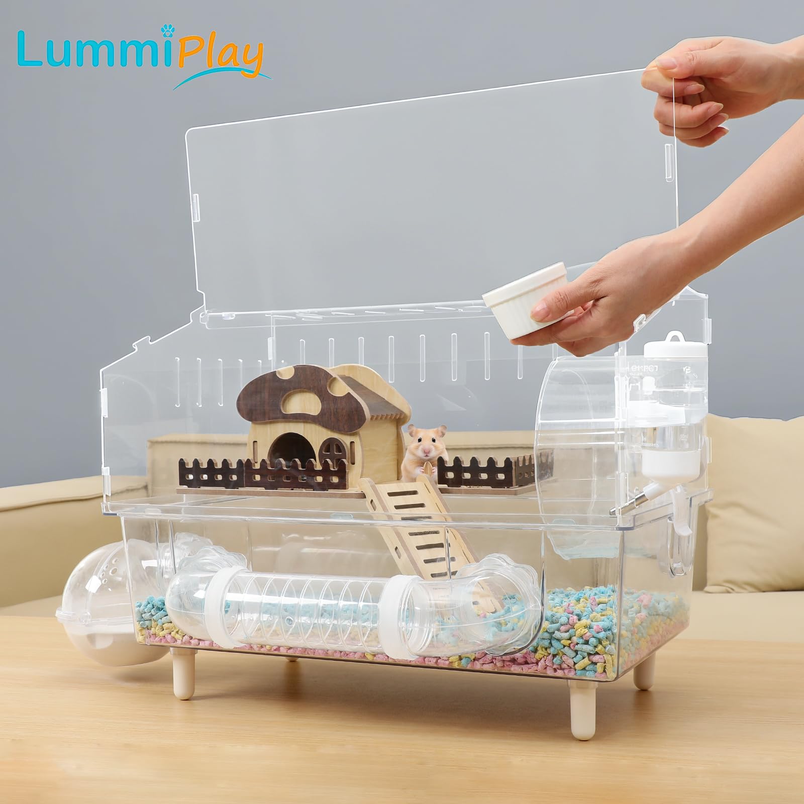 LummiPlay base estable para seguridad y limpieza