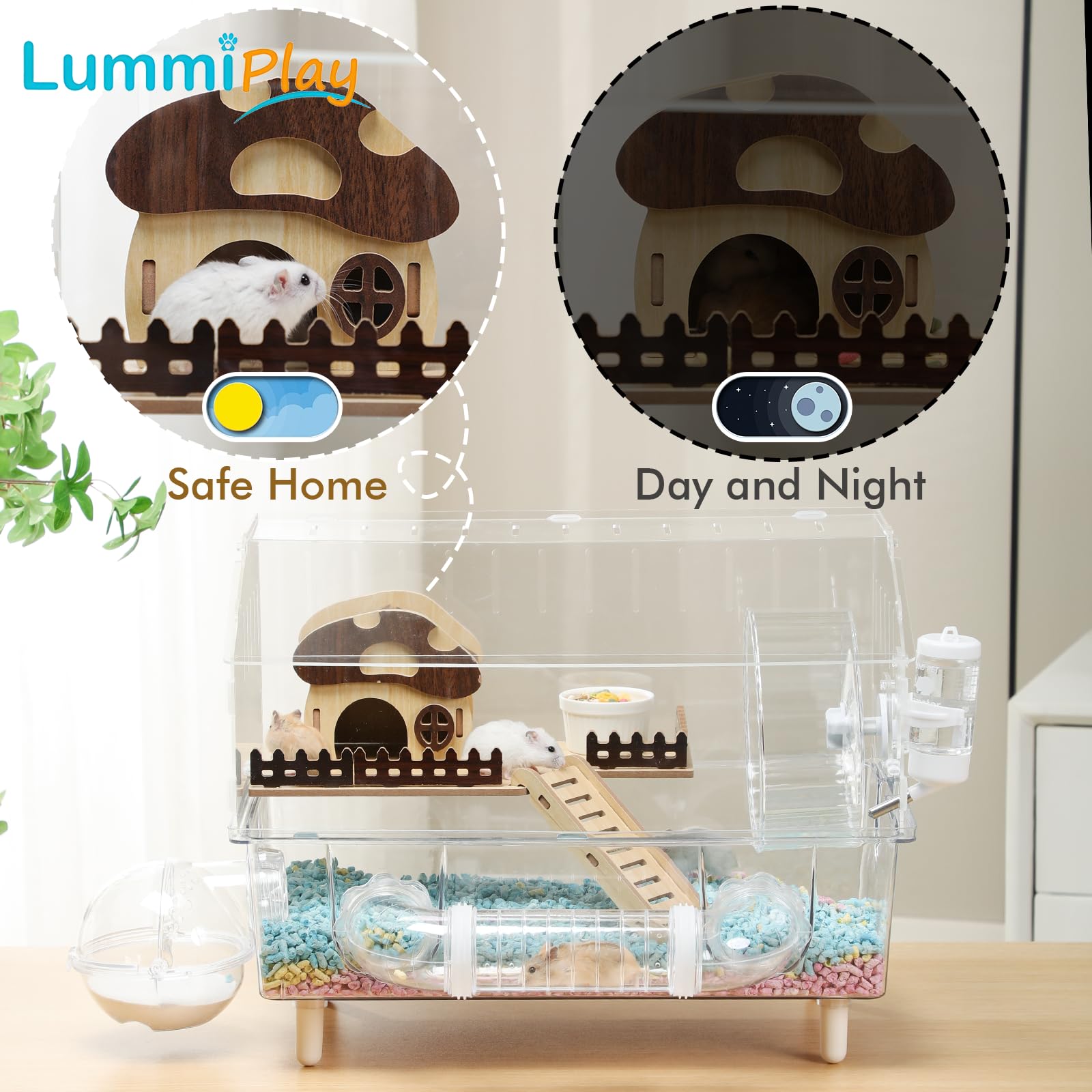 LummiPlay túneles conectados para explorar