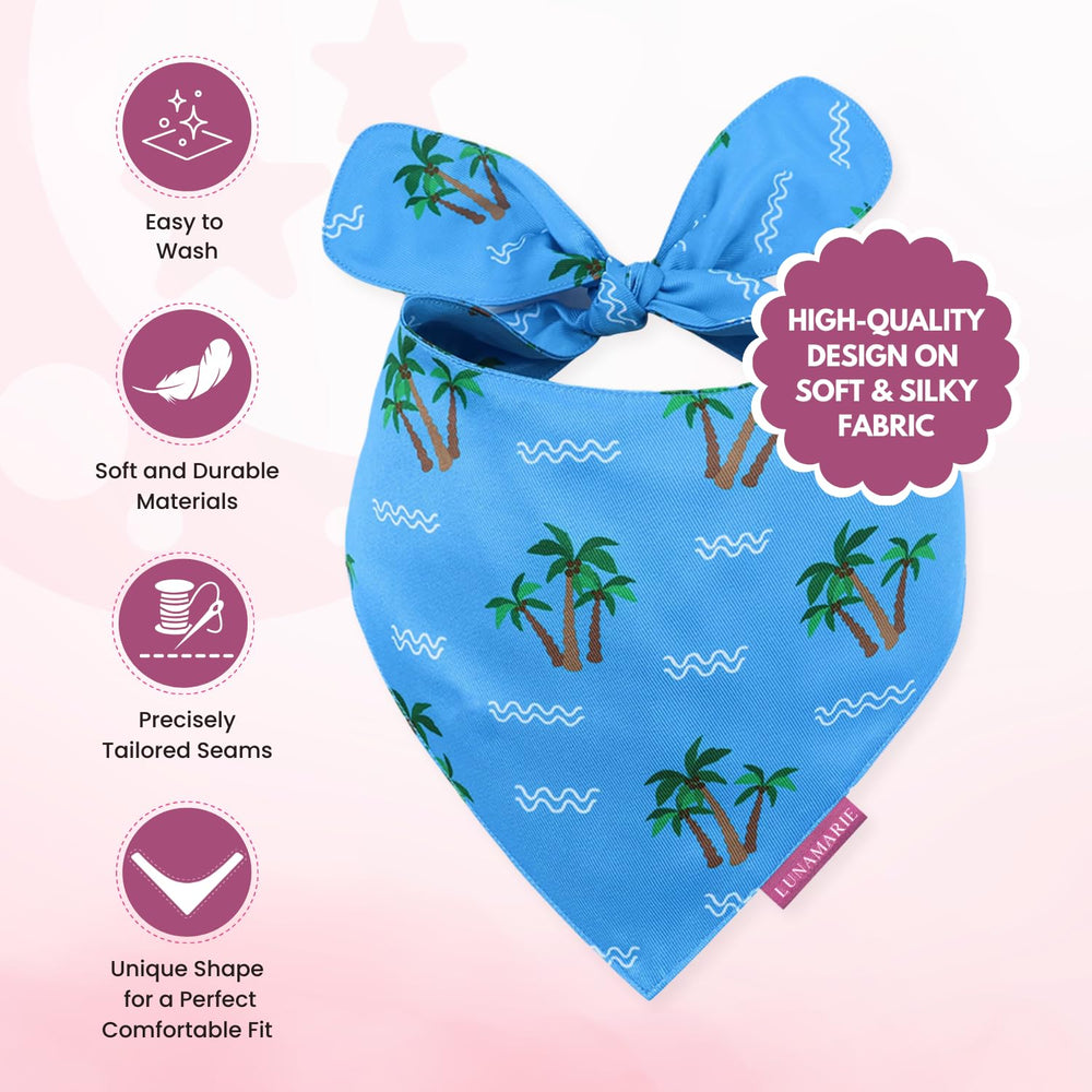 LunaMarie bandana, ajuste seguro, ideal para razas pequeñas y medianas