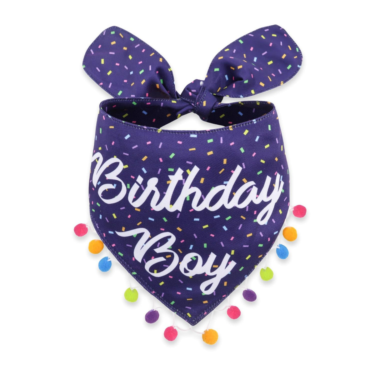 LunaMarie banda de cumpleaños para perro con doble capa, ideal para sesiones de fotos.