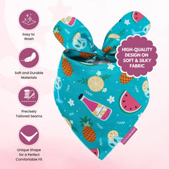 LunaMarie bandana-diseño-colorido: ideal para ocasiones especiales y juego diario
