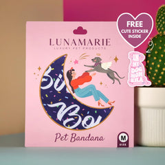 LunaMarie banda suave de poliéster, cómoda para uso diario de tu mascota.