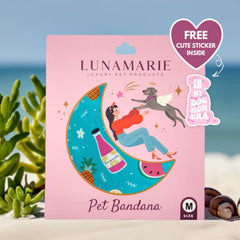 LunaMarie bandana-tamano-pequeno: ajuste seguro para razas pequeñas
