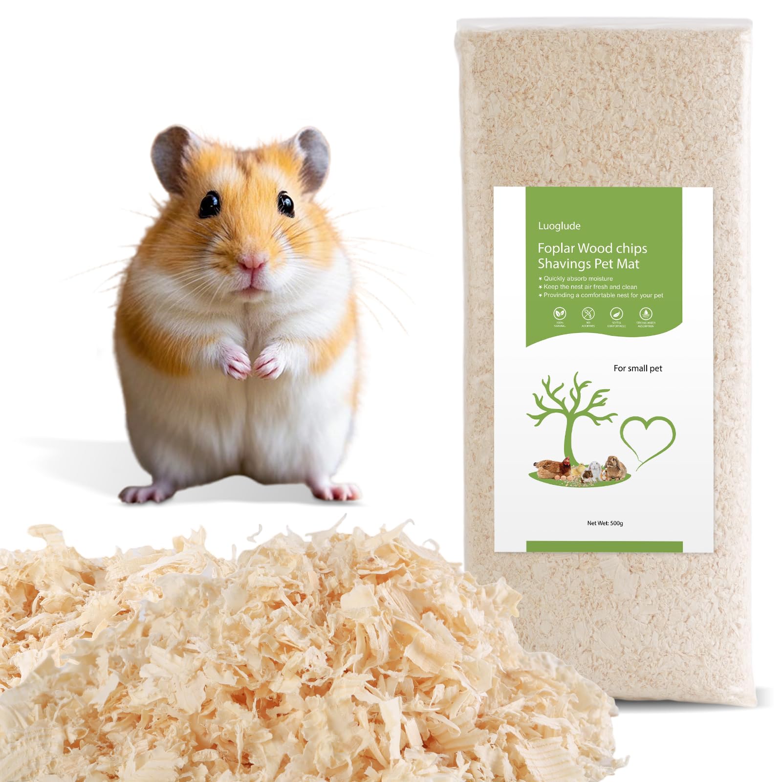 Luoglude cama para mascotas: compacto empaque listo para abrir y usar
