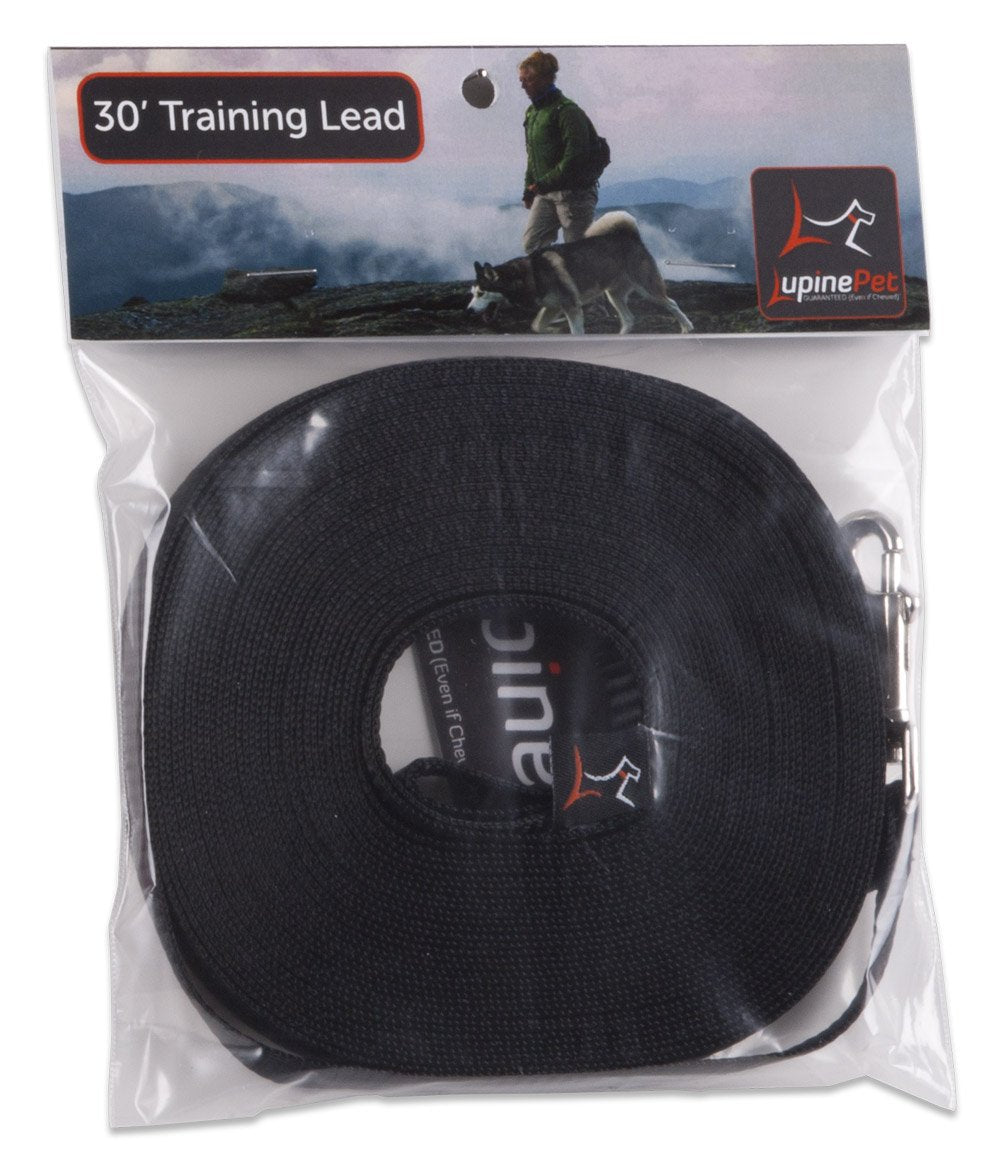 LupinePet Basics correa-entrenamiento-15-pies ideal para paseos controlados con perros pequeños