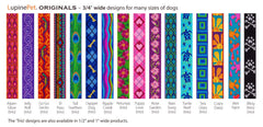 Mango acolchado LupinePet y arneses compatibles para conjunto completo.