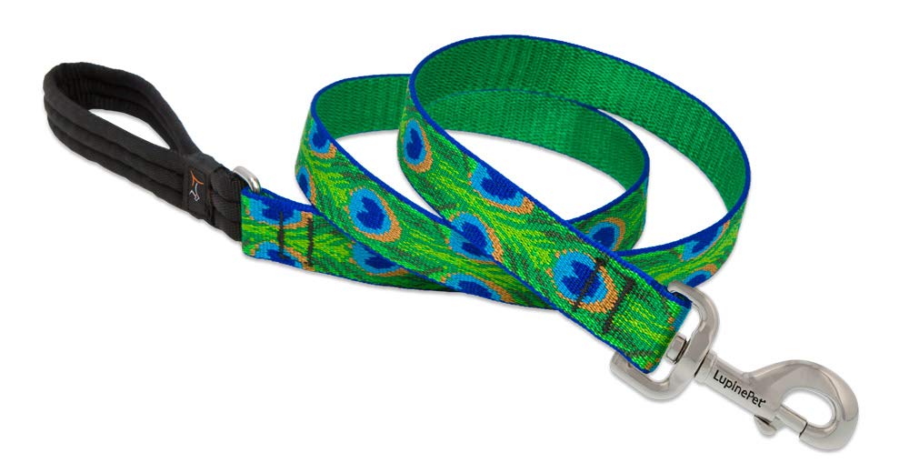 LupinePet Originals, correa de seis pies con mango acolchado, paseos más cómodos