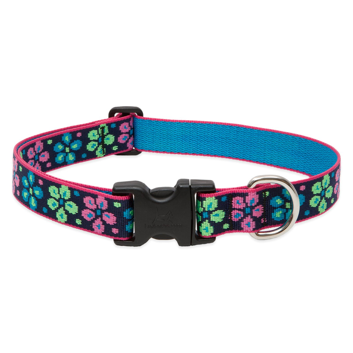 LupinePet Originals Flor Poder: collar para perros grandes, duradero y cómodo para uso diario.