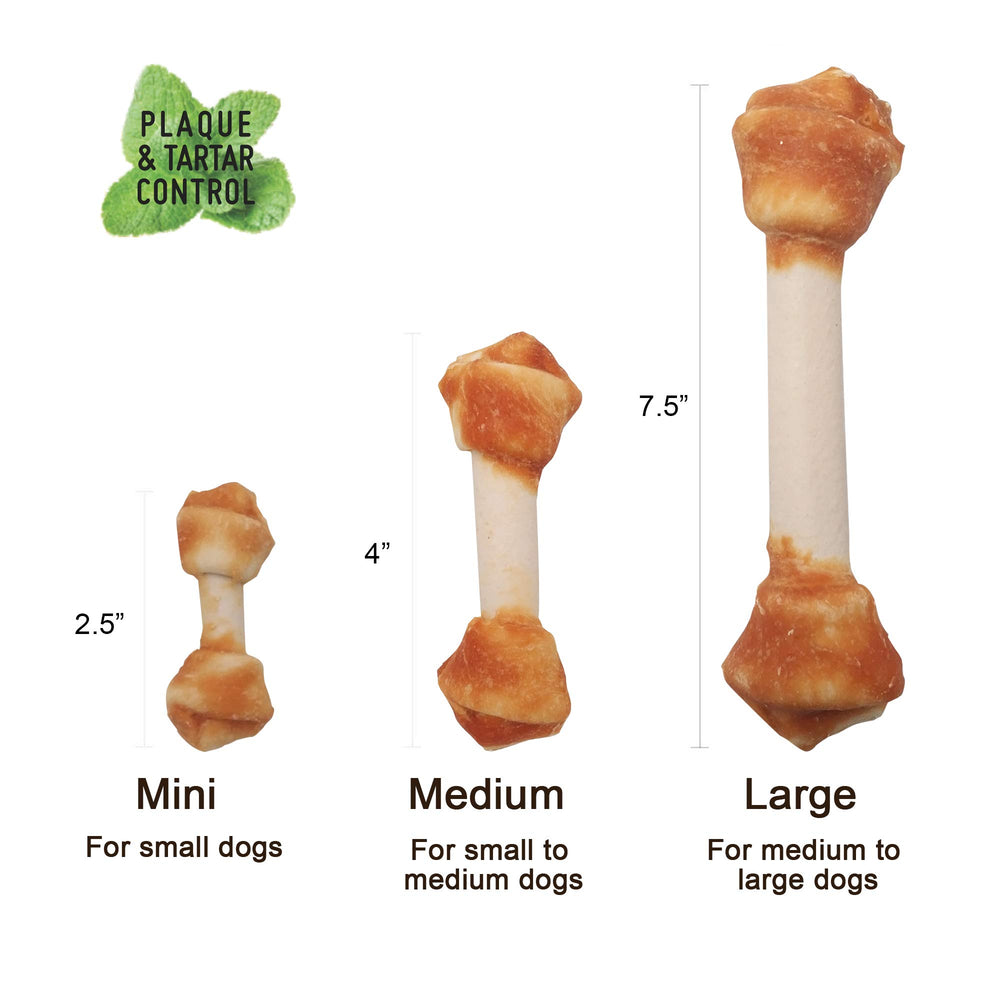 LuvChew Premium Huesos sin gluten para perros sensibles