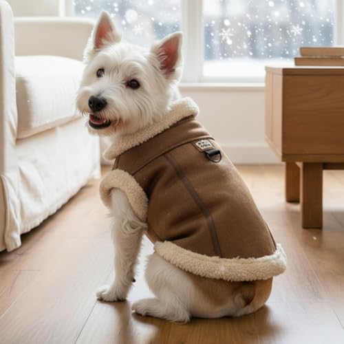 LUVMOJO abrigo para perro cierre frontal y ajuste cómodo