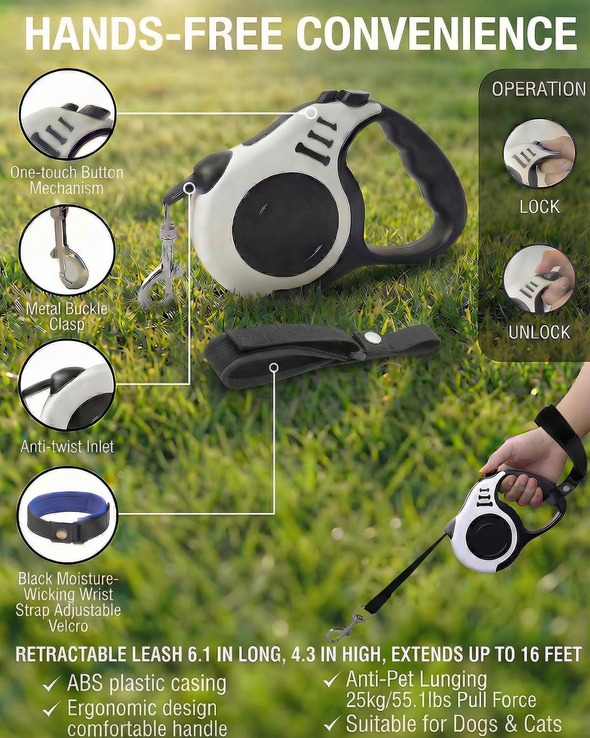 Luxelle diseño ergonómico para confort durante caminatas.