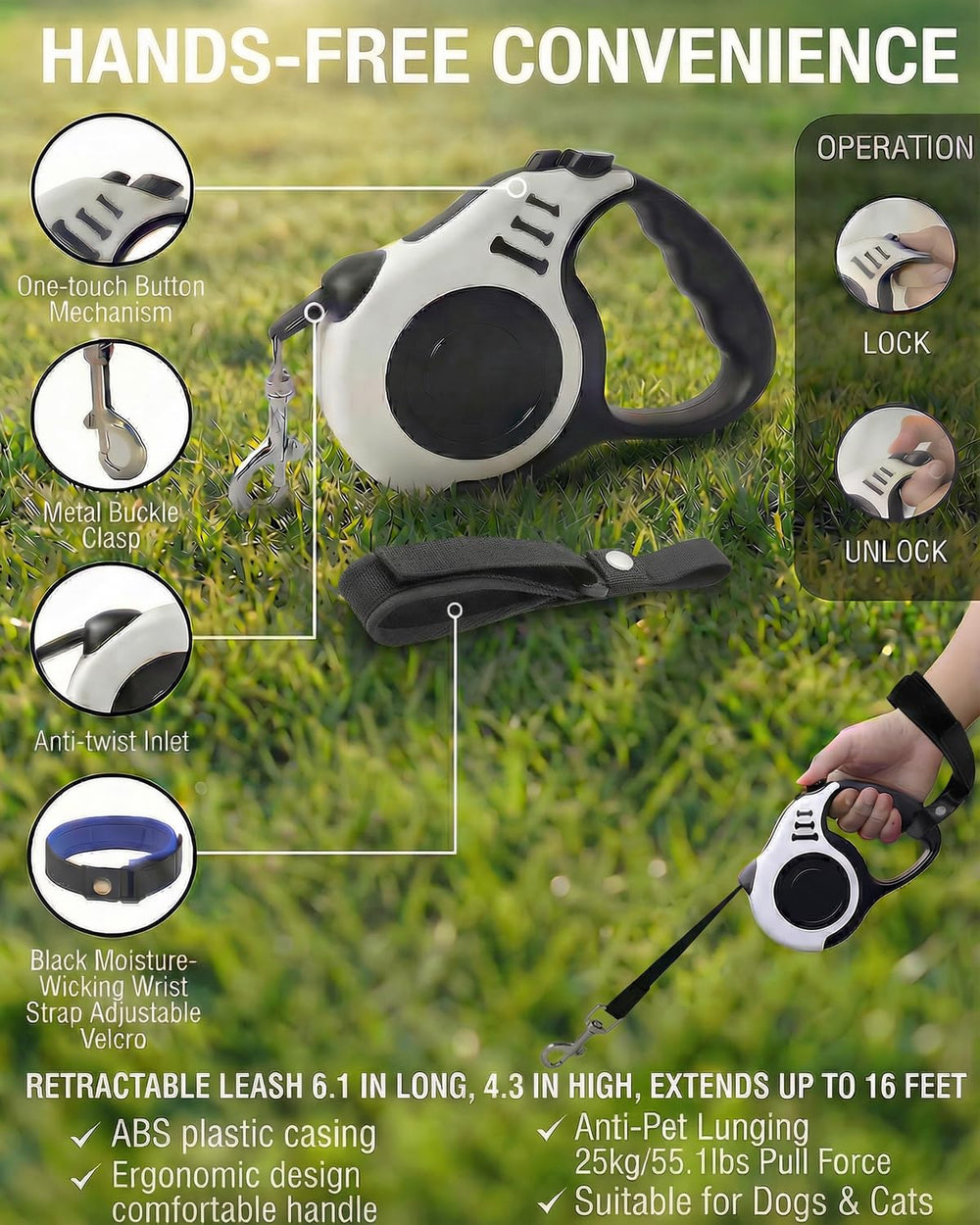 Luxelle diseño ergonómico para confort durante caminatas.