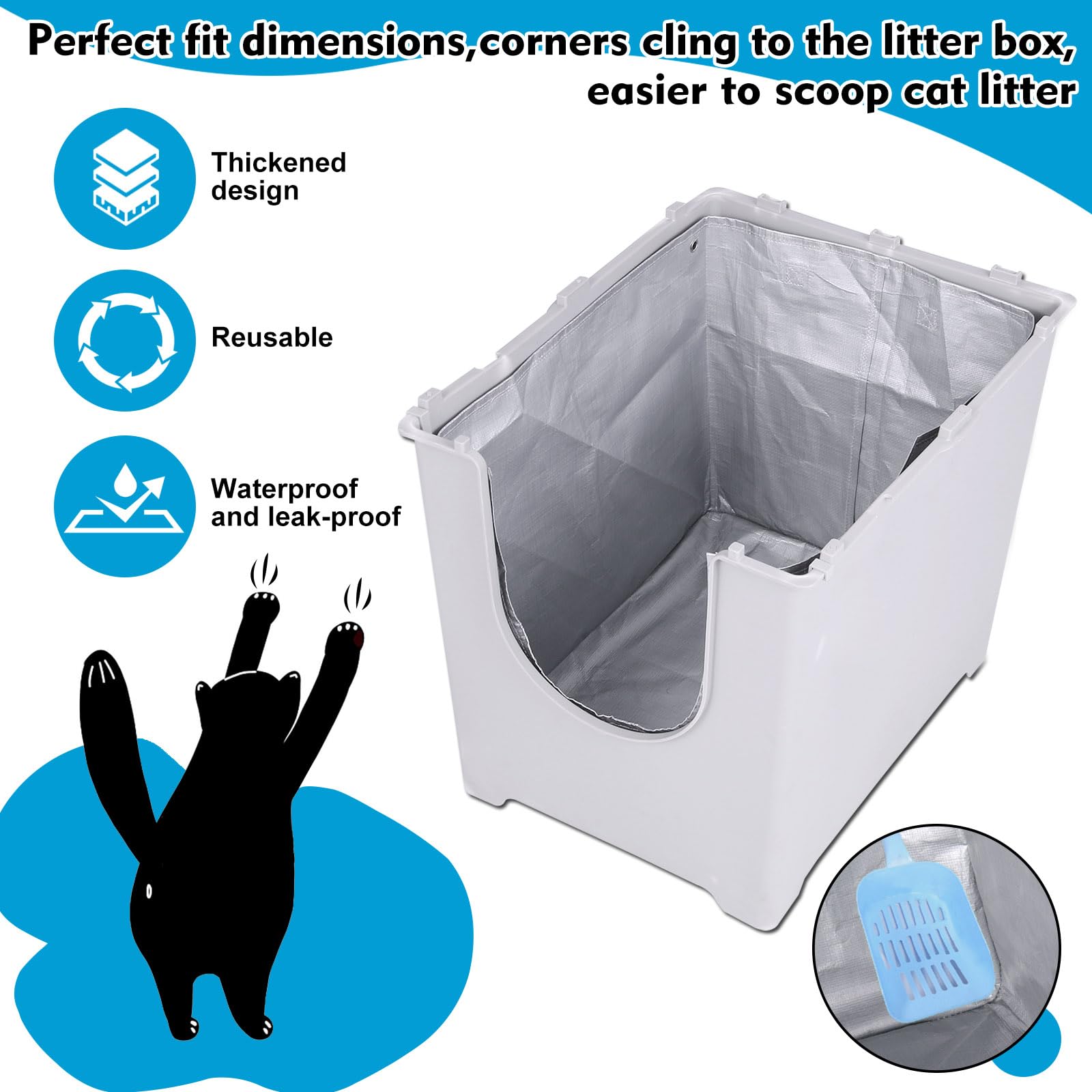 Luxrise Liner F fácil de limpiar y cambiar entre usos.