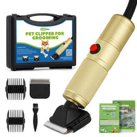 Luzrise cortapelos para mascotas con motor 280W y potencia estable.