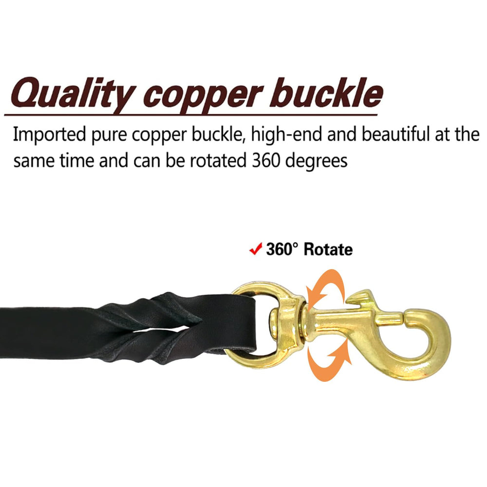 LWBMG correa cuero suave y duradera, cómoda para paseos largos