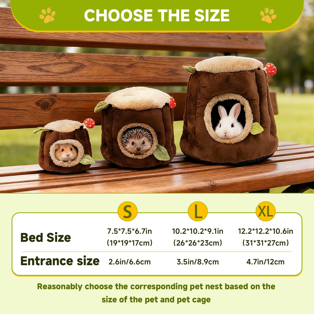 LYART cama disponible en tres tallas para roedores pequeños.