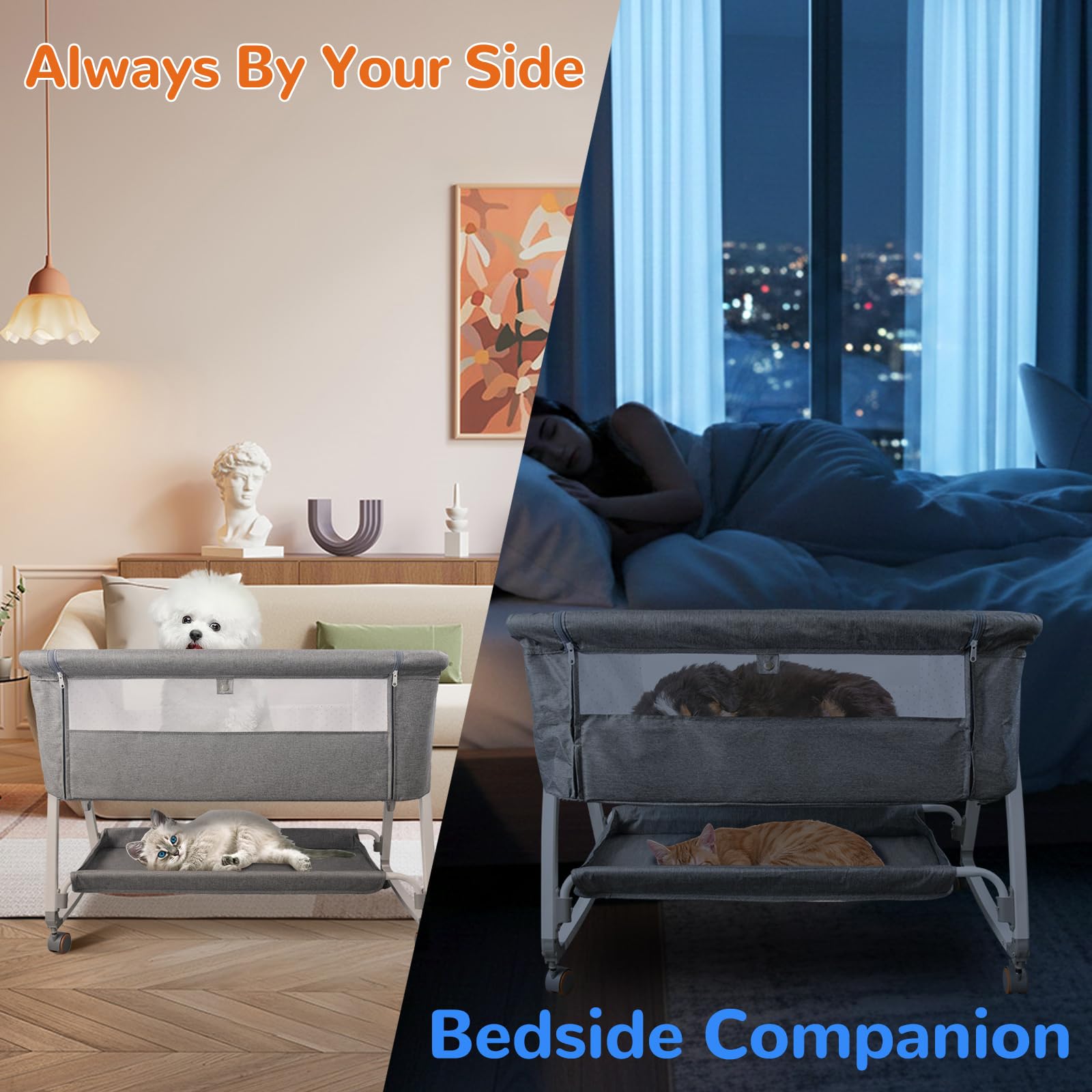LYASILYHS base con ruedas y altura ajustable para mayor versatilidad en casa.