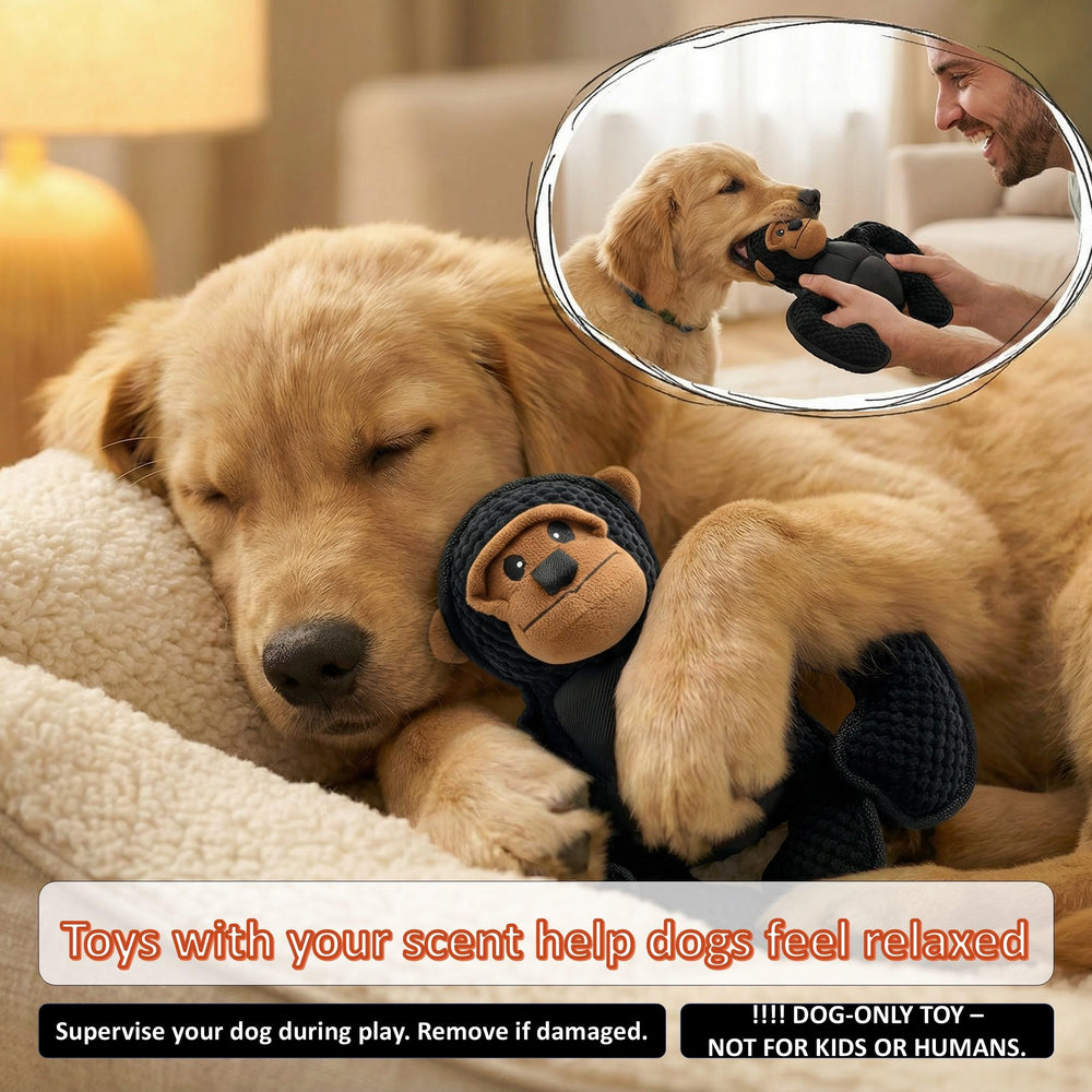 LydaPKS Gorila peluche resistente para morder sin dañar muebles.