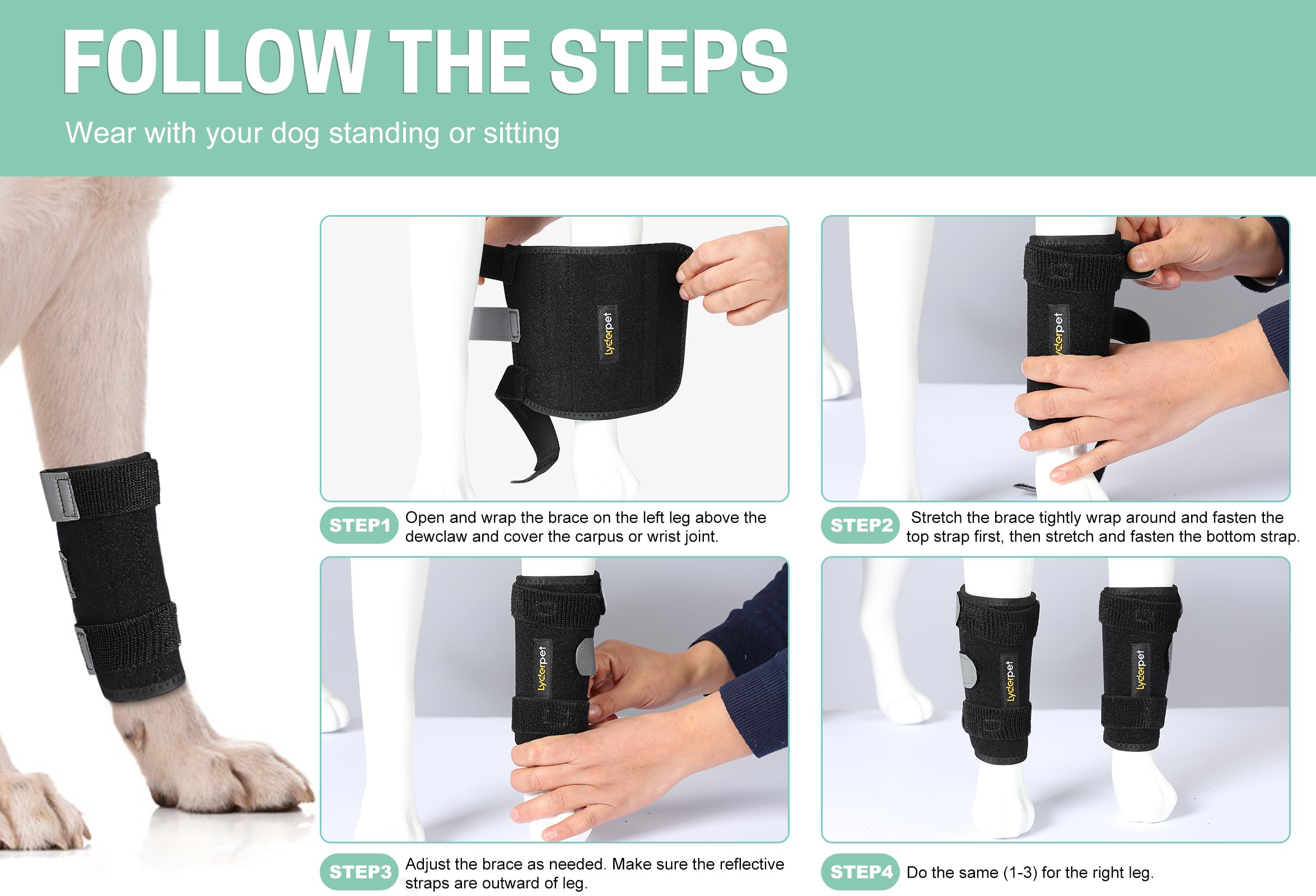 Sistema con velcro y resortes para un ajuste seguro y estable.