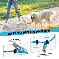 Lynxking anilla metálica resistente para seguridad durante el paseo.