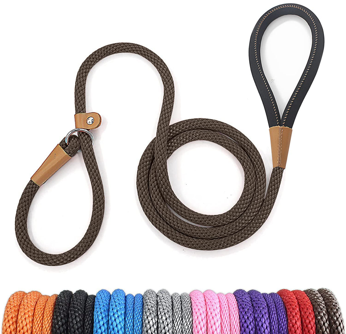Lynxking Correa Slip con mango ajustable para colocar y soltar rápido y seguro.