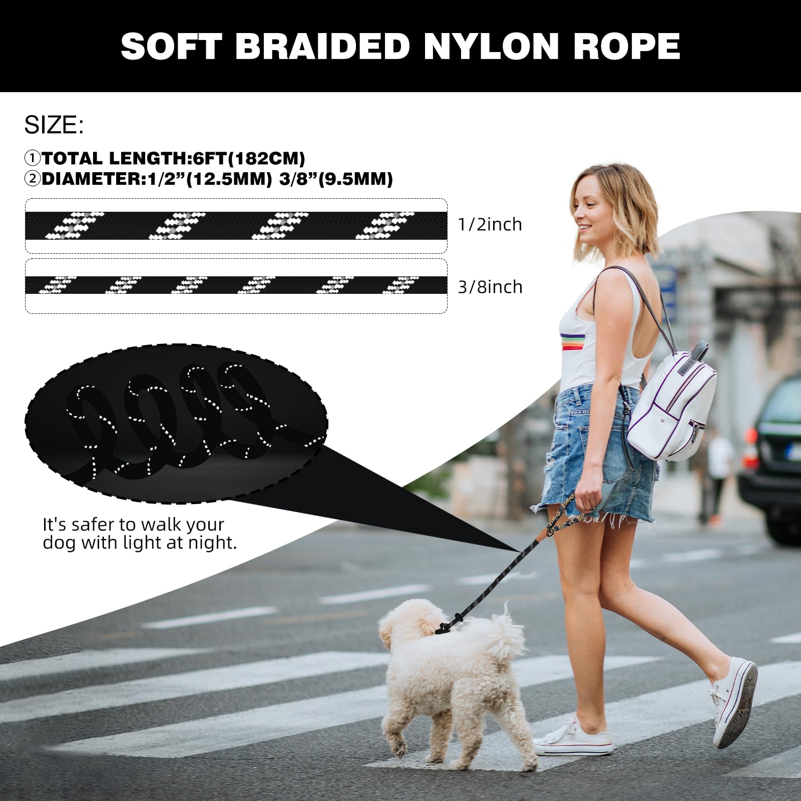 Lynxking mango acolchado, cómodo para paseos prolongados y entrenamiento suave.