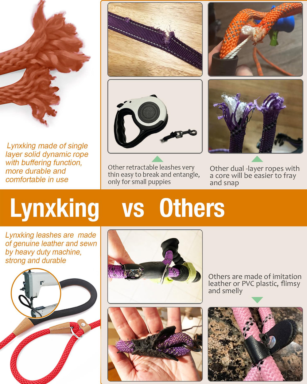 Lynxking mango acolchado para mayor comodidad durante paseos