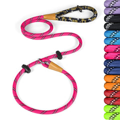Lynxking Slip Lead con cuerda reflejante para caminatas nocturnas.