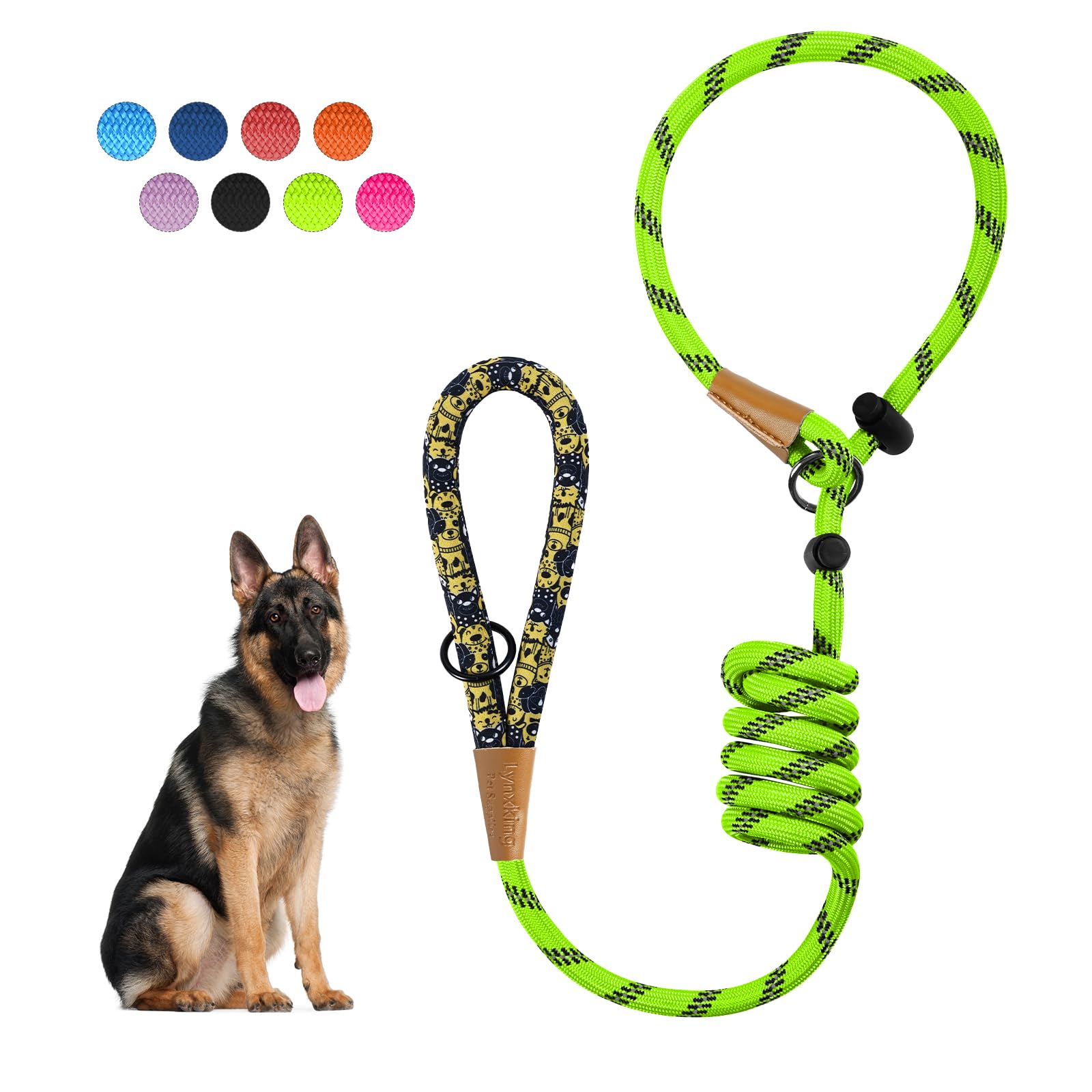 Lynxking: cuerda densa y duradera para paseos activos.